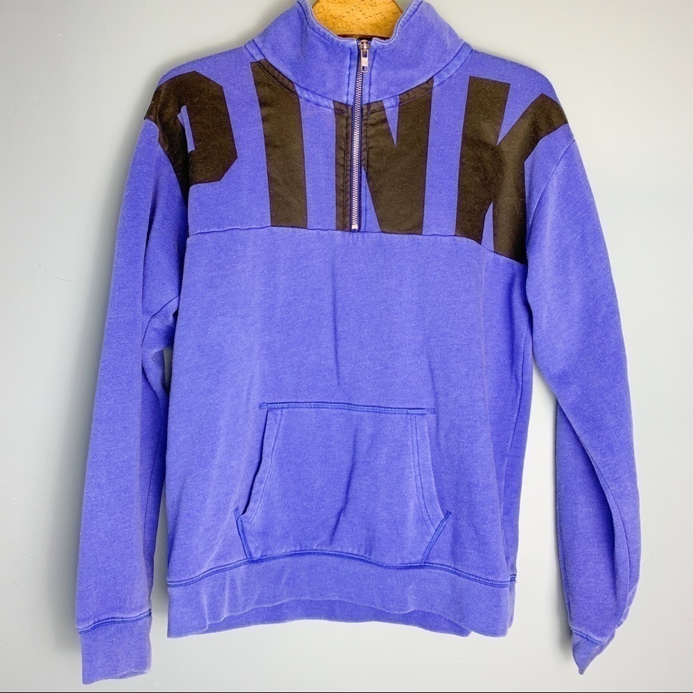 Victoria’s Secret PINK Purple Quarter Zip